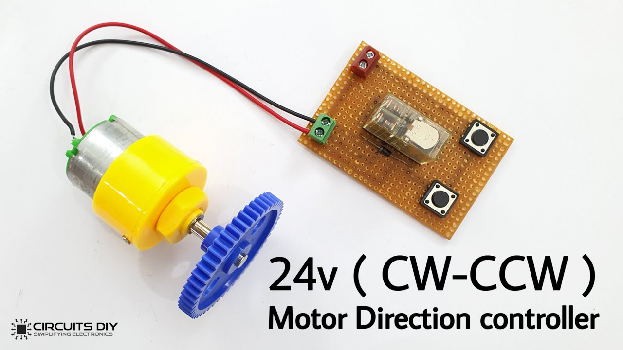 motor controller dpdt relay