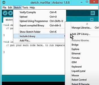 Setting up Arduino-IDE