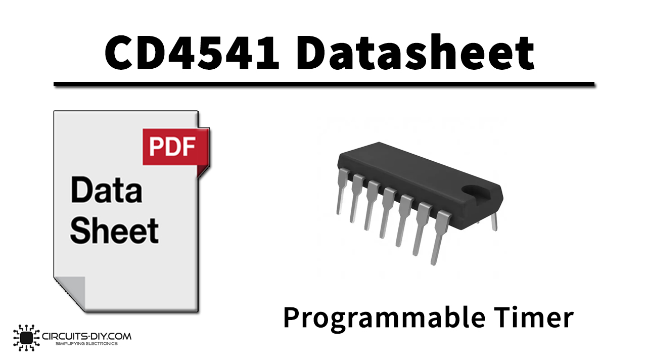 cd4541 Datasheet