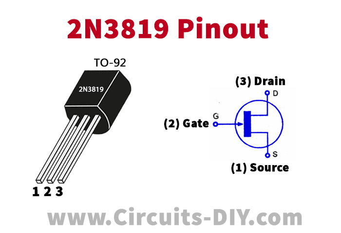2N3819-Pinout