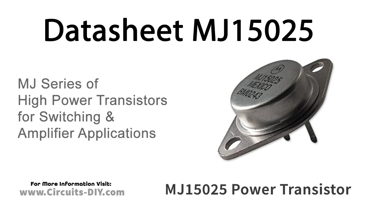 MJ15025 Datasheet