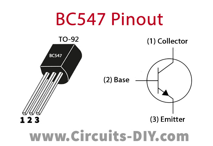 BC547-Pinout