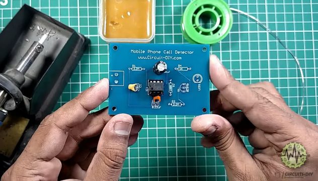 How to make a Simple Mobile Phone Call Detector Circuit