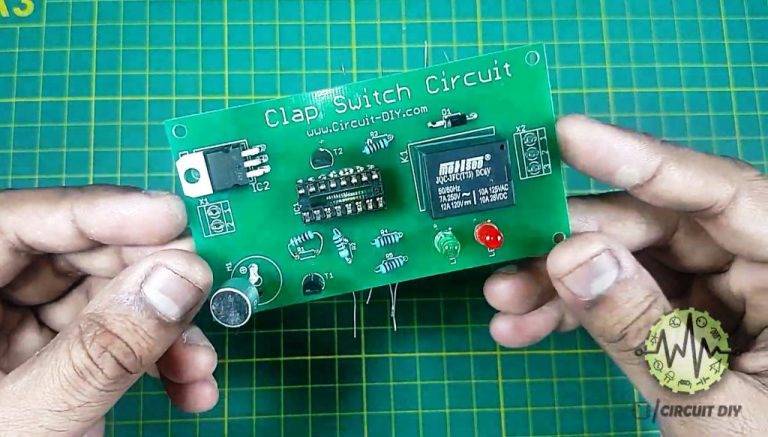 How to Make Clap Switch | DIY Project | Home Automation | Electronics ...