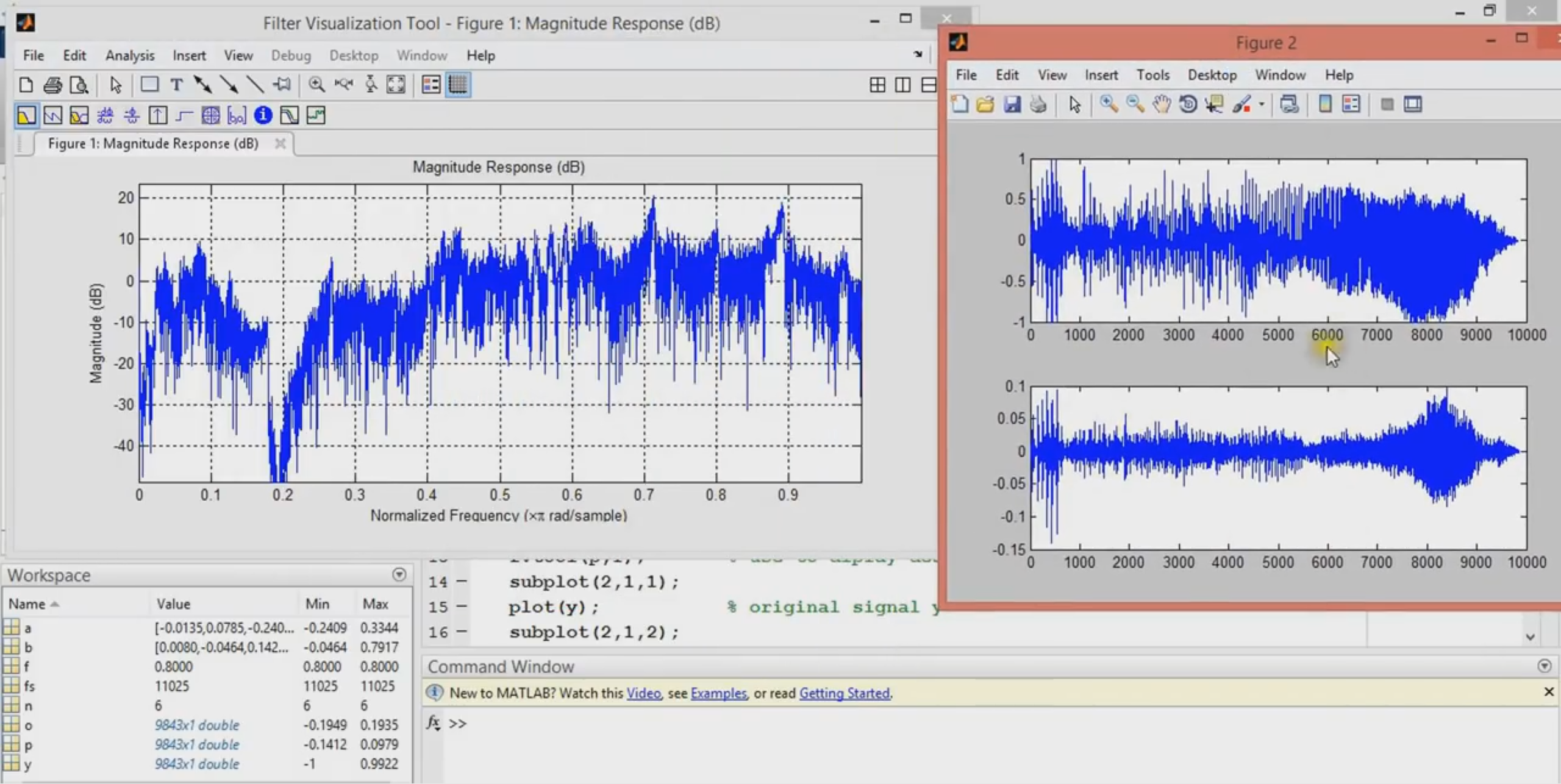 Audio Signal Processing in MATLAB