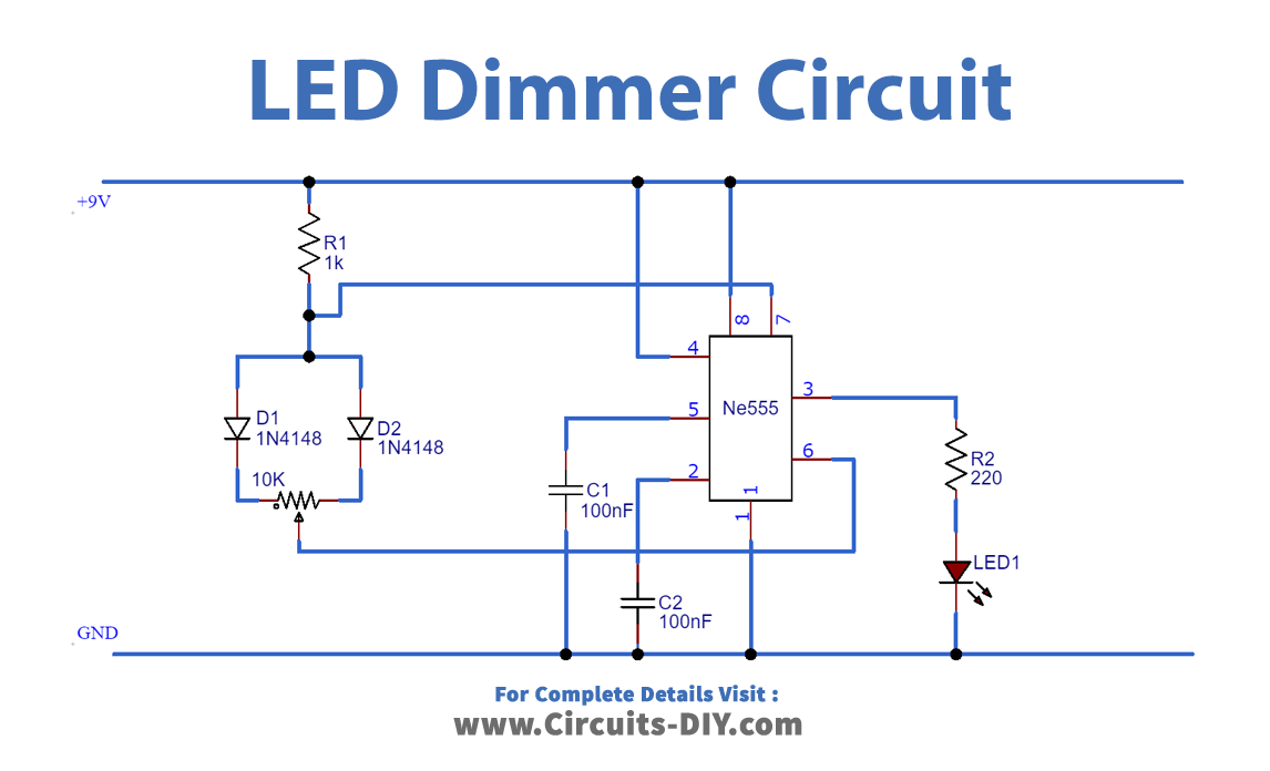 LED Dimmer Circuit_Diagram
