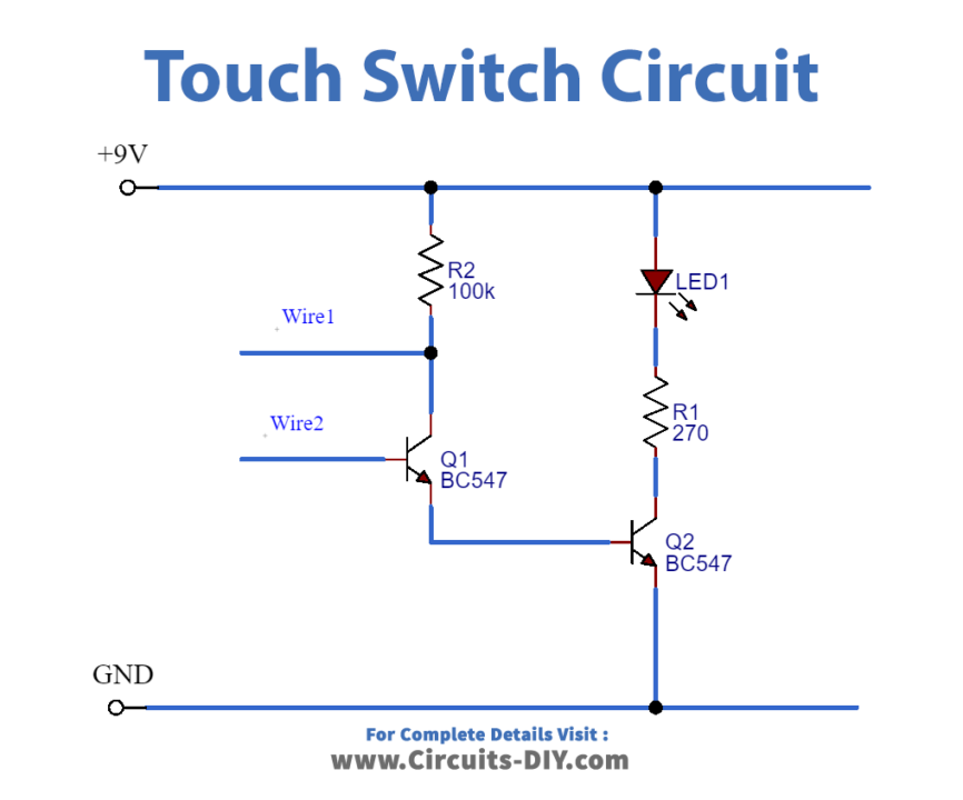 Touch Switch Circuit_Diagram-Schematic