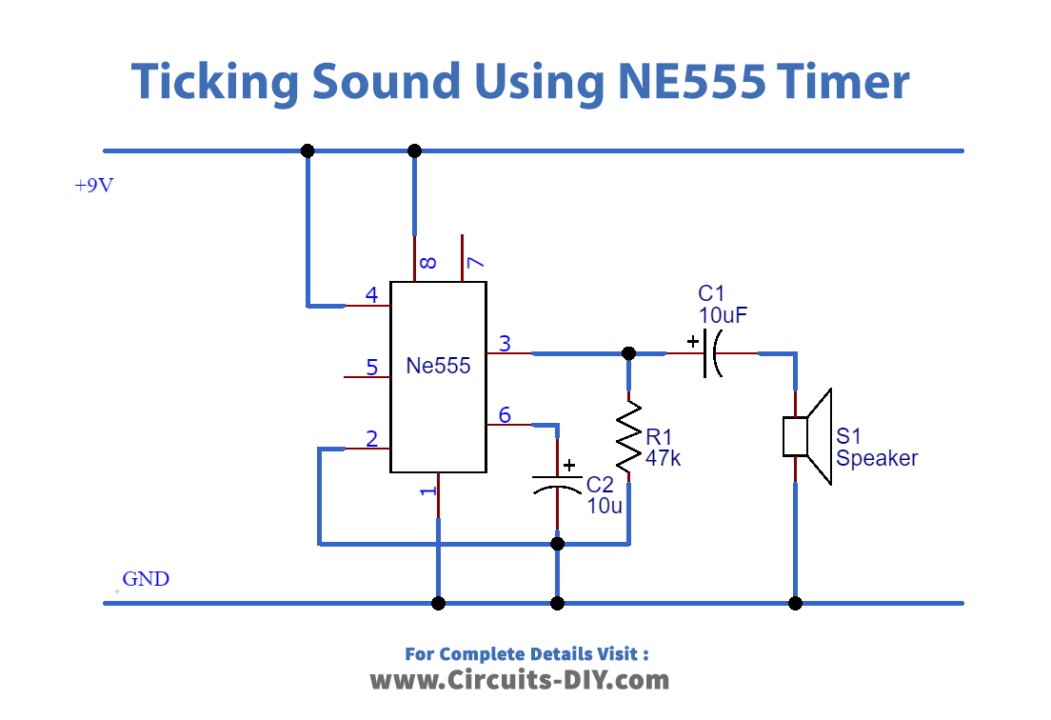 Ticking Sound Circuit_Diagram-Schematic