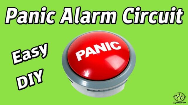 Simple Panic Alarm Circuit