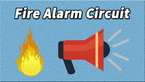 fire alarm circuit using 555 timer