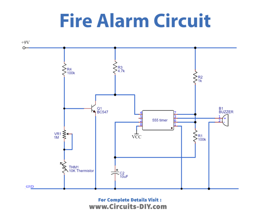 Fire Alarm Circuit-2_Diagram-Schematic
