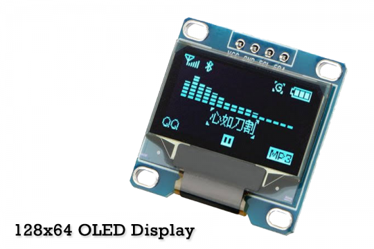 OLED I2C Display Module 128x64