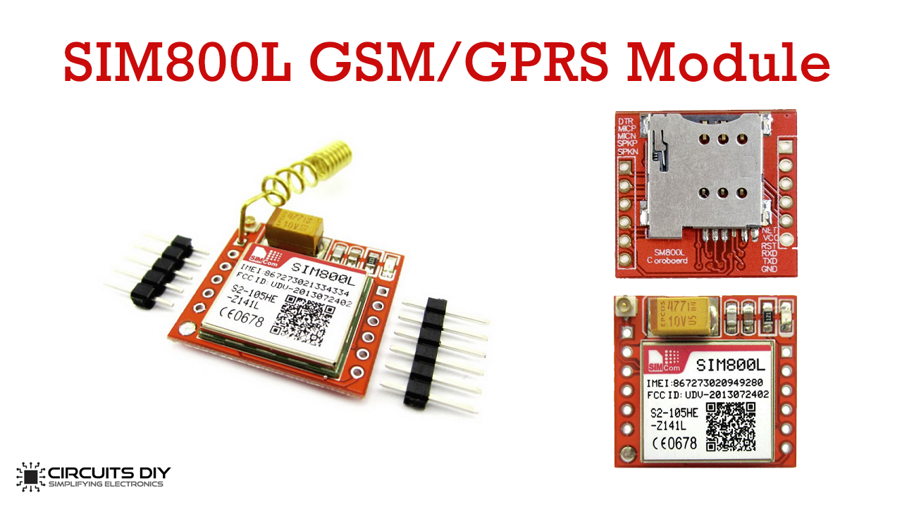 take a picture Executable downpour SIM800L GSM/GPRS Module
