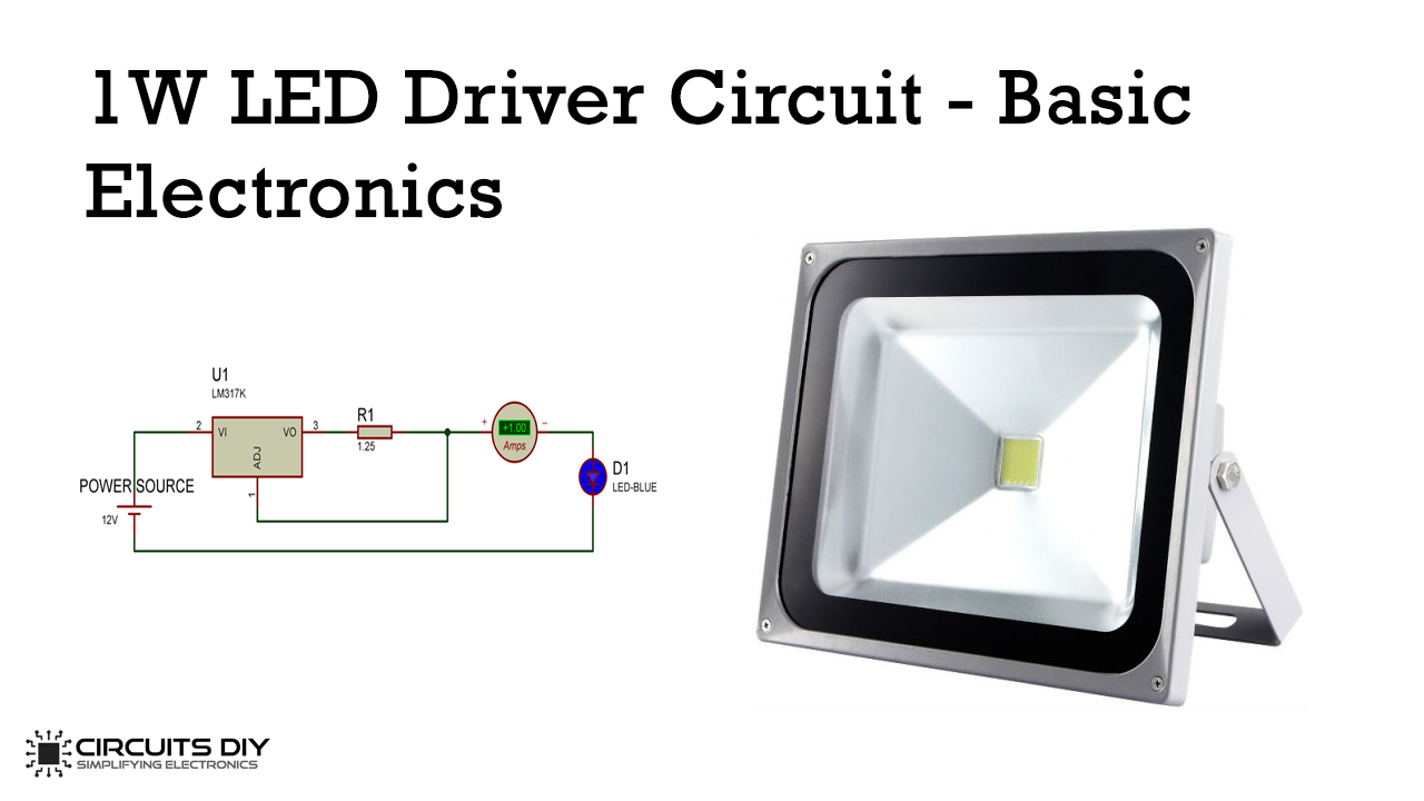 1W LED Circuit - Basic