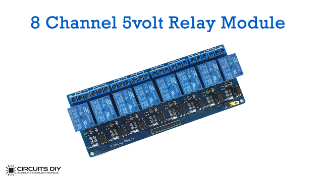 8 Channel 5volt Relay Module