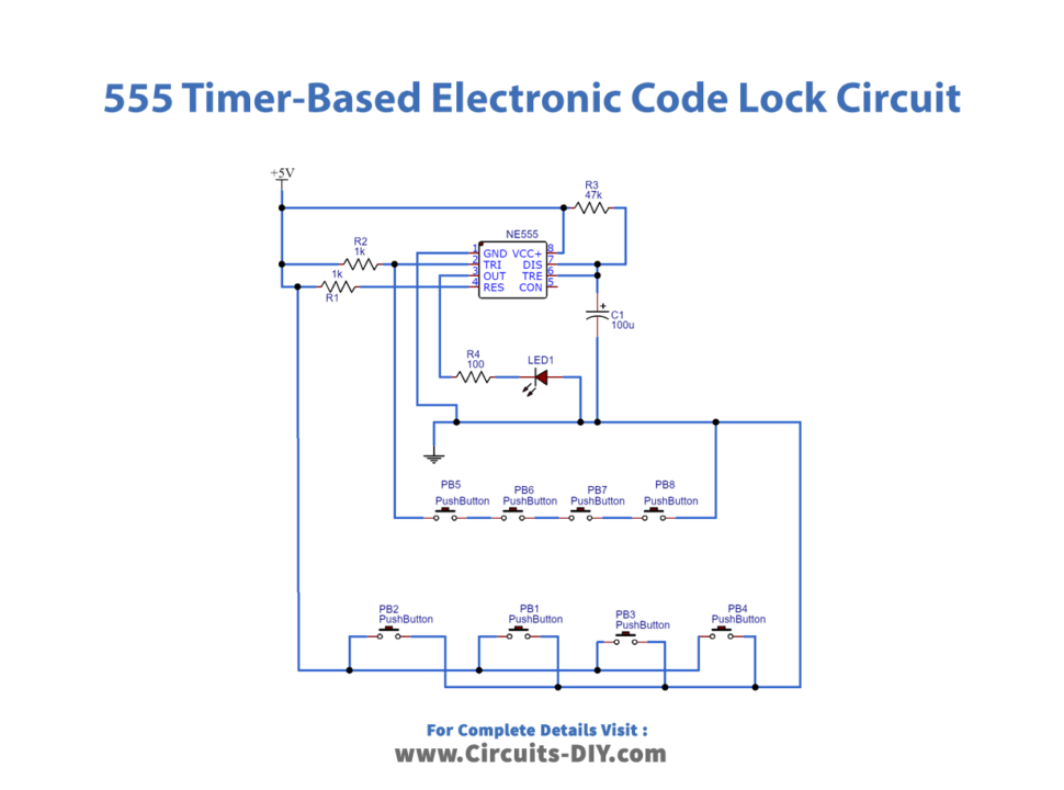 Code Lock Circuit_Diagram-Schematic