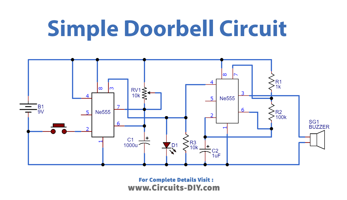 Doorbell Circuit Diagram_Diagram-Schematic
