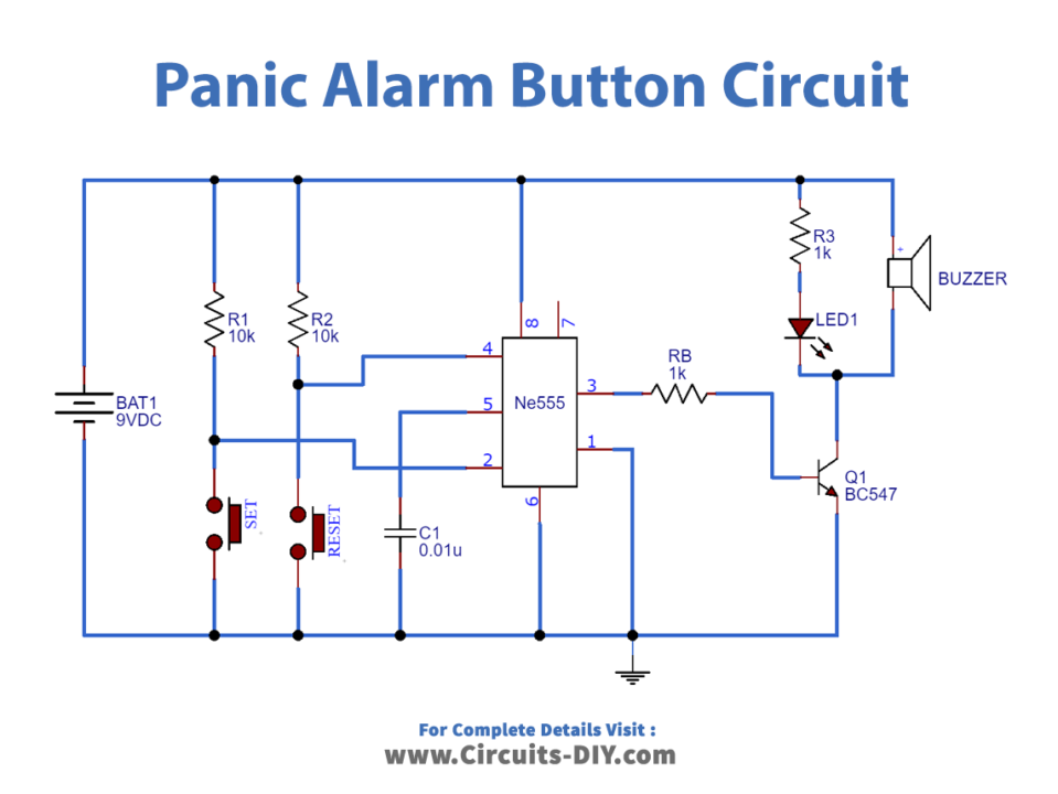 Panic Alarm Circuit-1_Diagram-Schematic