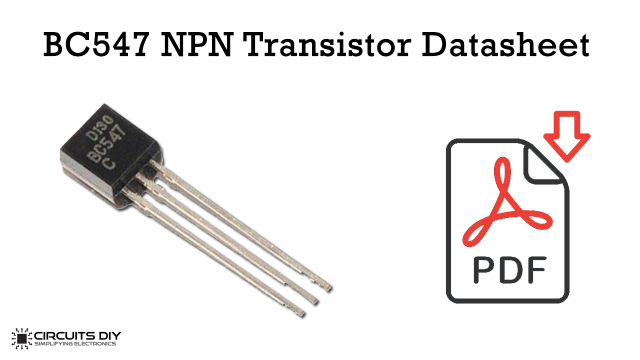 bc547 npn transistor datasheet