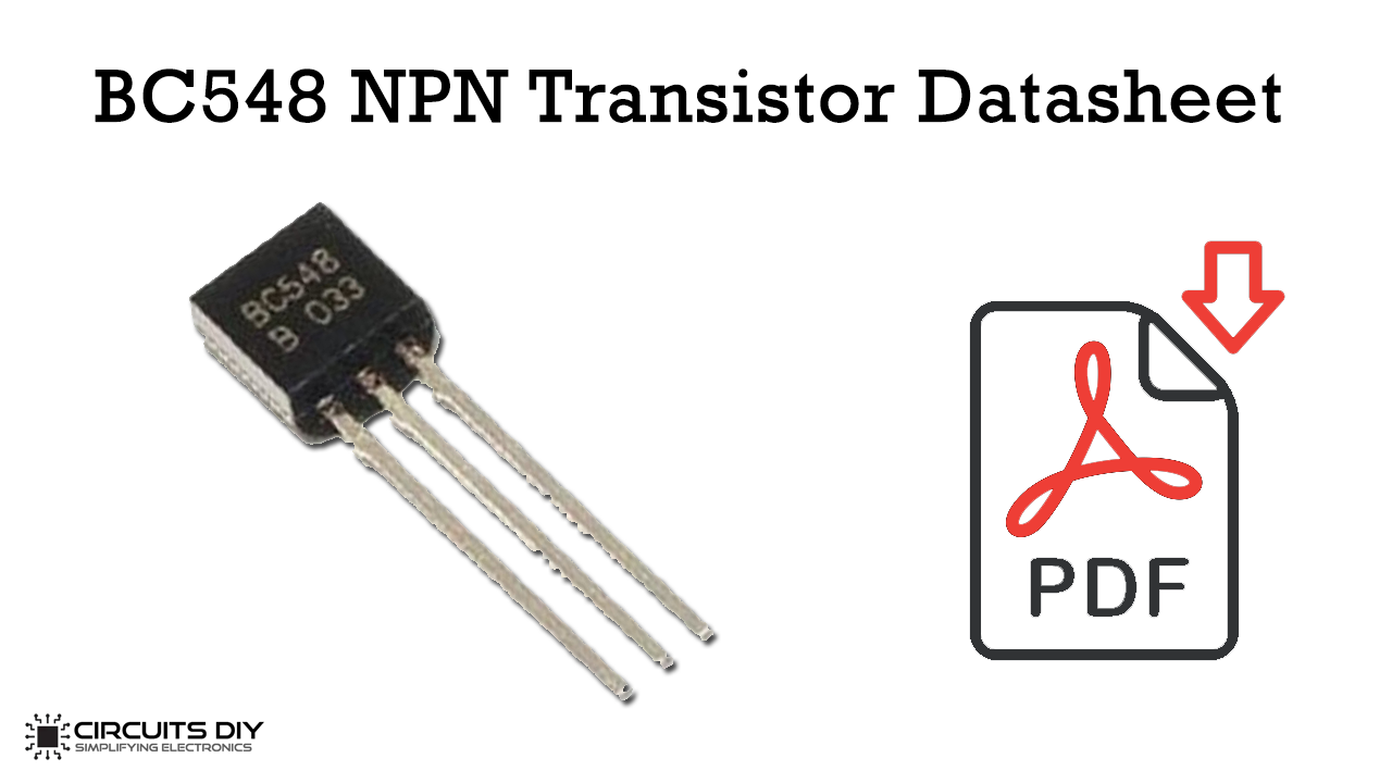bc548 npn transistor datasheet