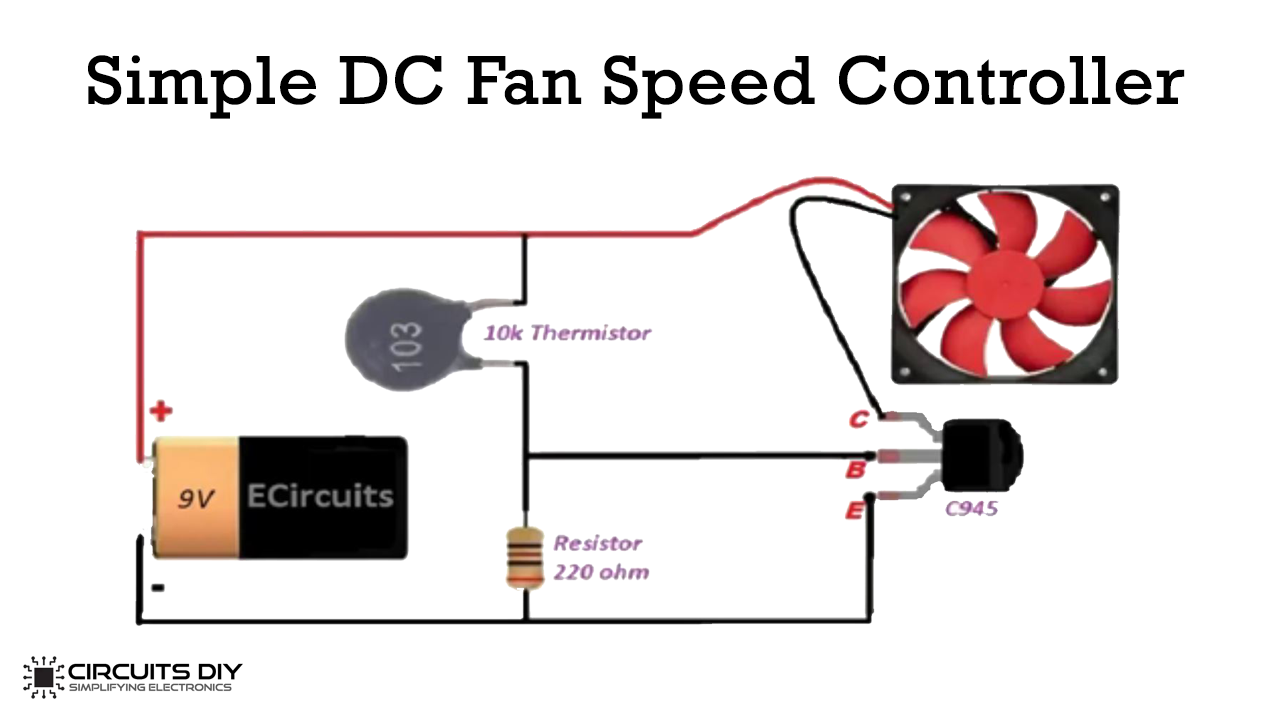 How to control the speed of a DC Fan - Projects