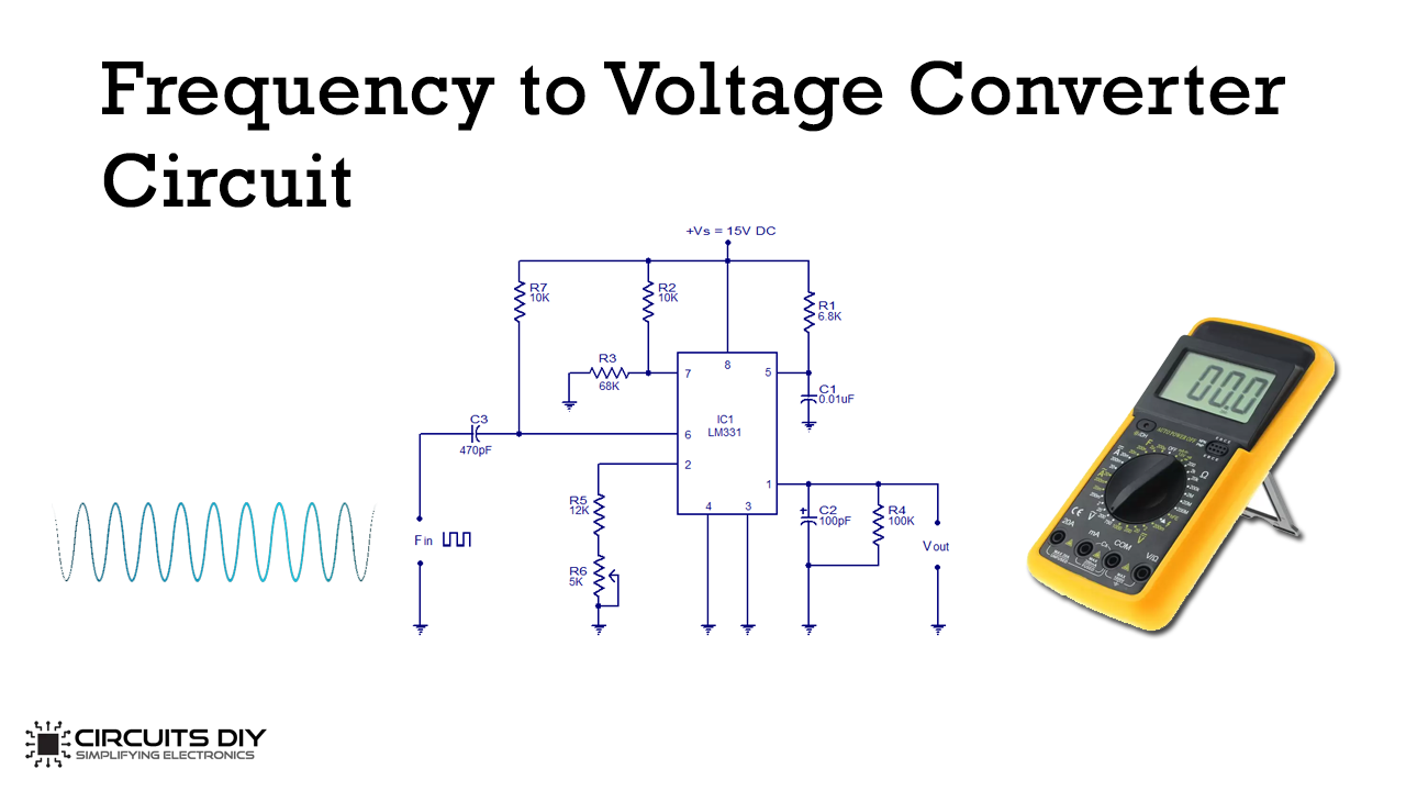 frequency to voltage circuit using lm331 ic