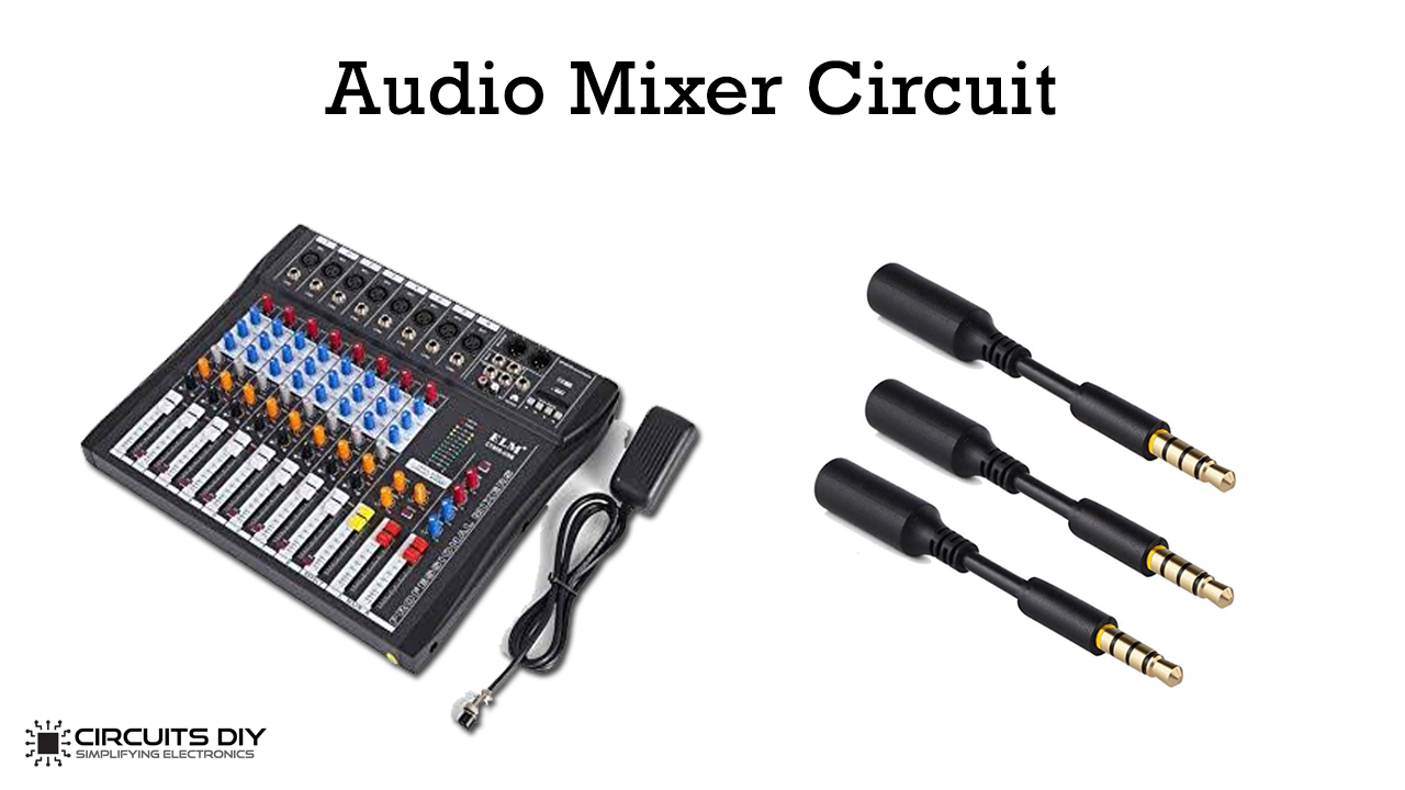 Single Transistor Audio Mixer Circuit