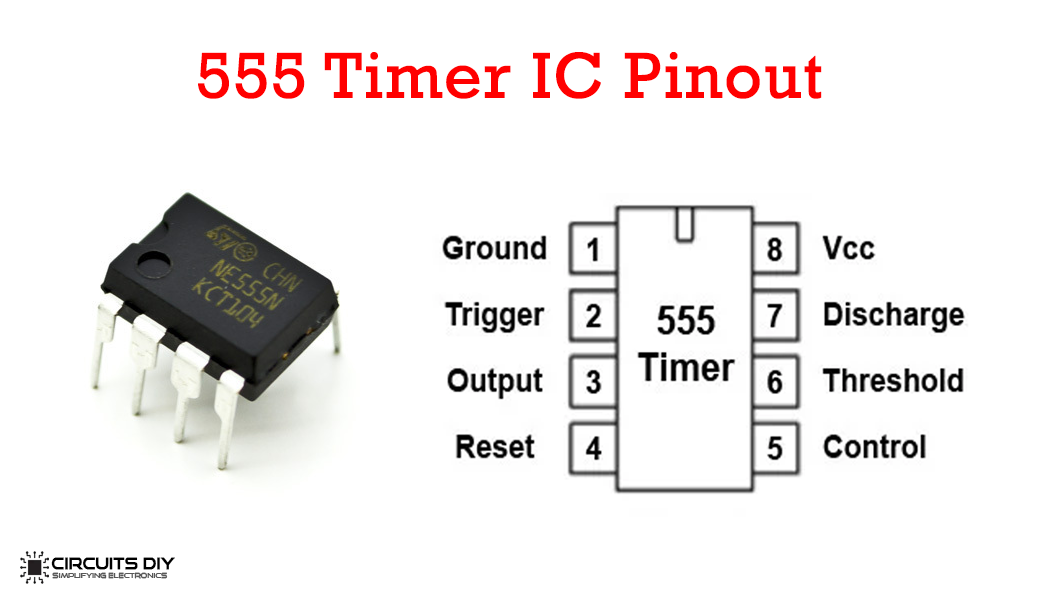 555 timer ic pinout