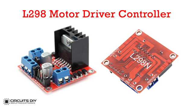 L298 Motor Driver Controller Board