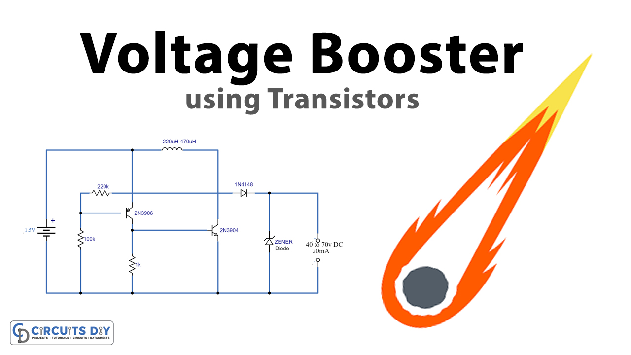 Simple-Voltage-Booster-Circuit-Using-Transistors-DIY