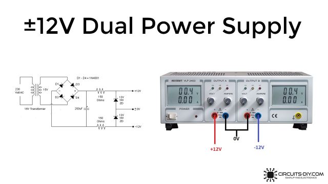 ±12V Dual Power Supply