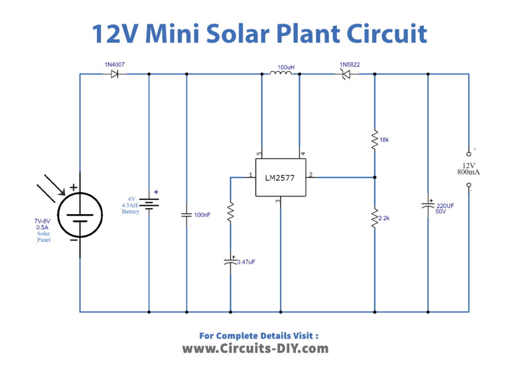 12V-Mini-Solar-Plant-Circuit