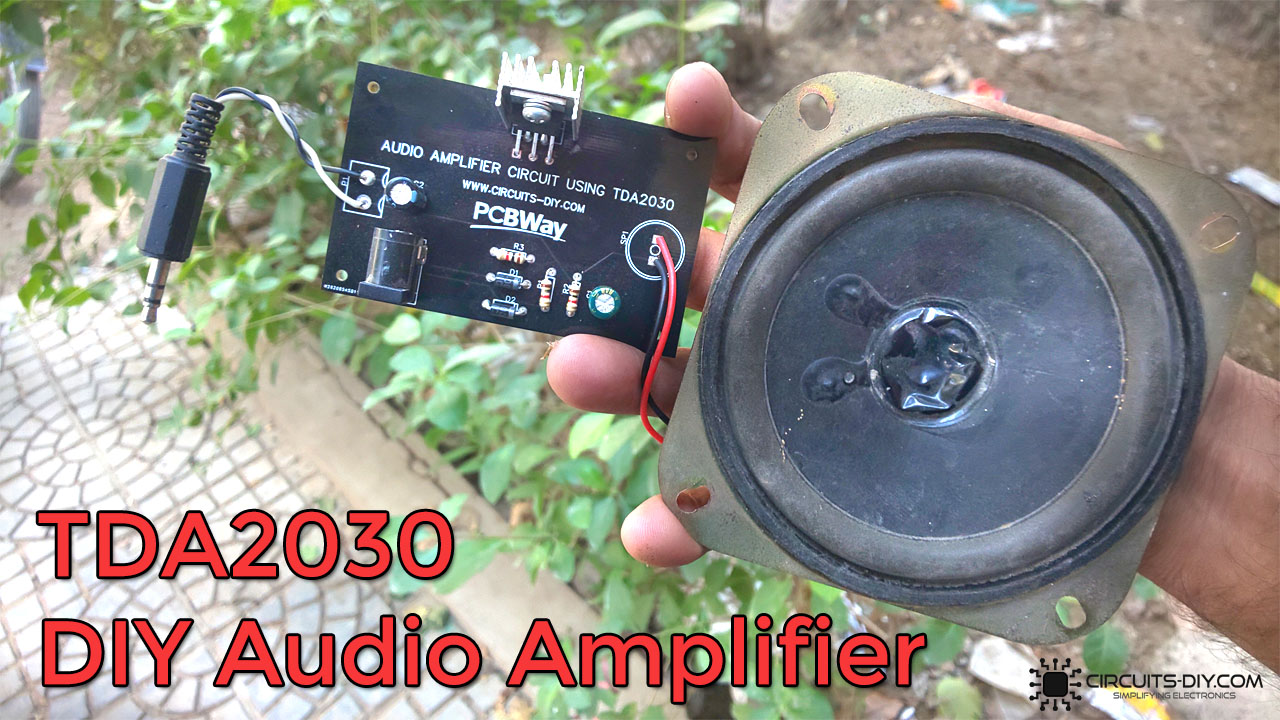 How To Make An Audio Amplifier Circuit using TDA2030 IC