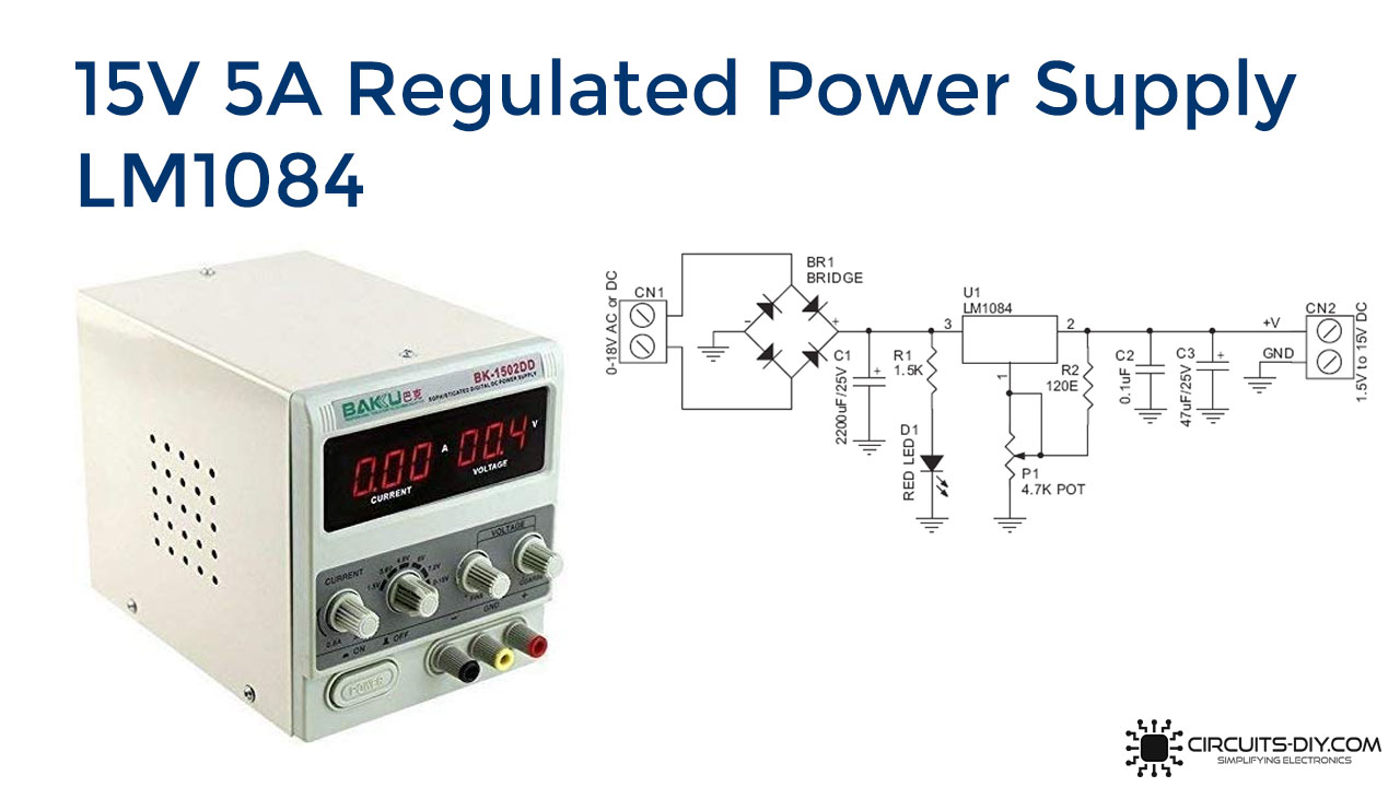 regulated power supply lm1084