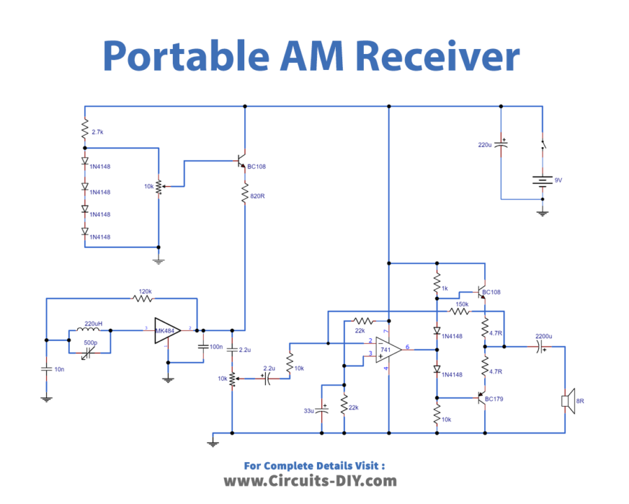 AM Receiver Circuit_Diagram-Schematic