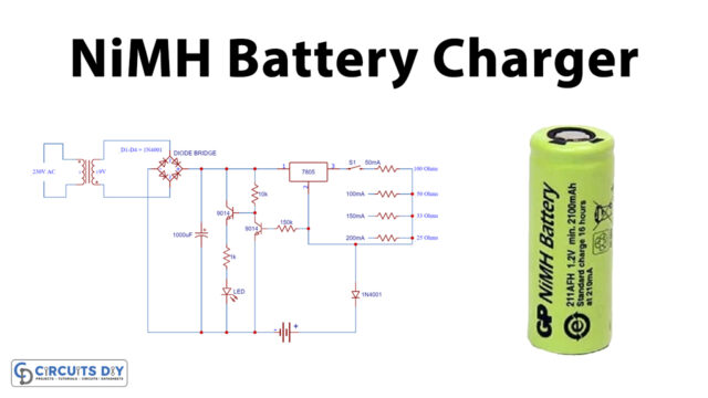 Automatic-NiMH-Battery-Charger-Circuit