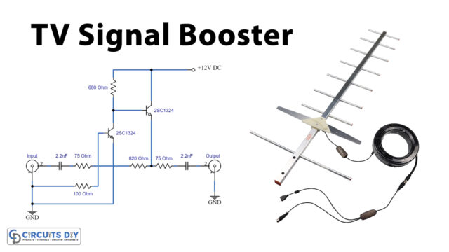 Cable-TV-Signal-Booster-Amplifier
