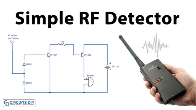 Simple-RF-Detector-Circuit-using-Transistors