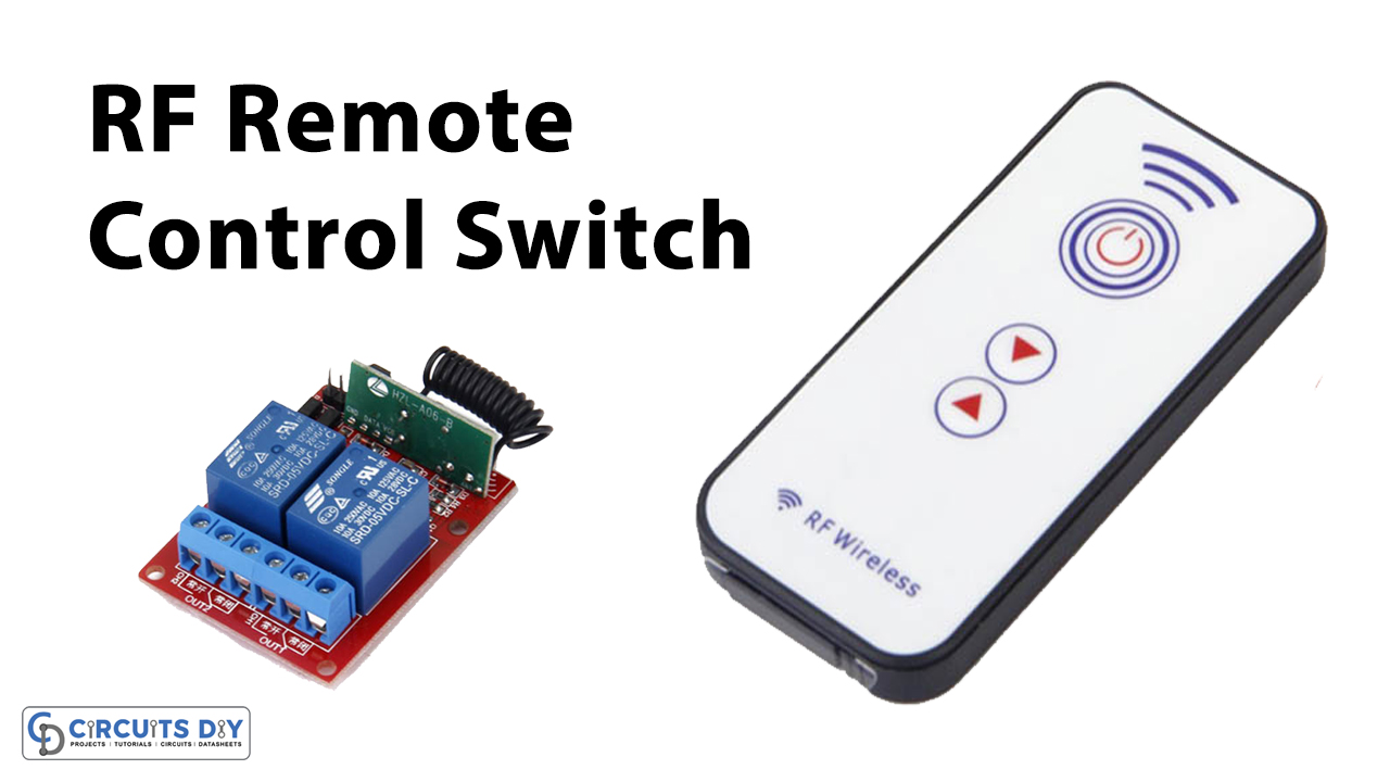 Wireless RF Remote Control ON/OFF Switch