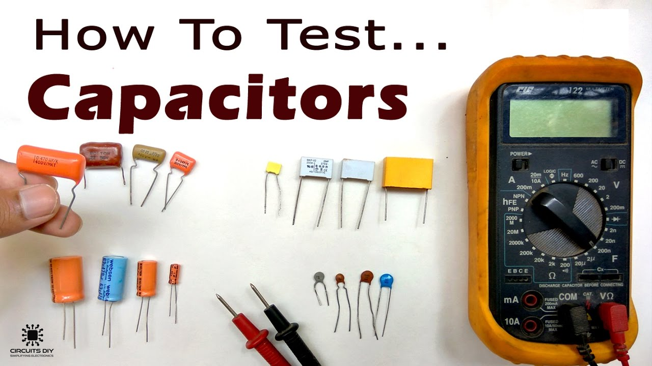 how to test capacitors