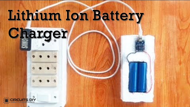 lithium ion 18650 battery charger