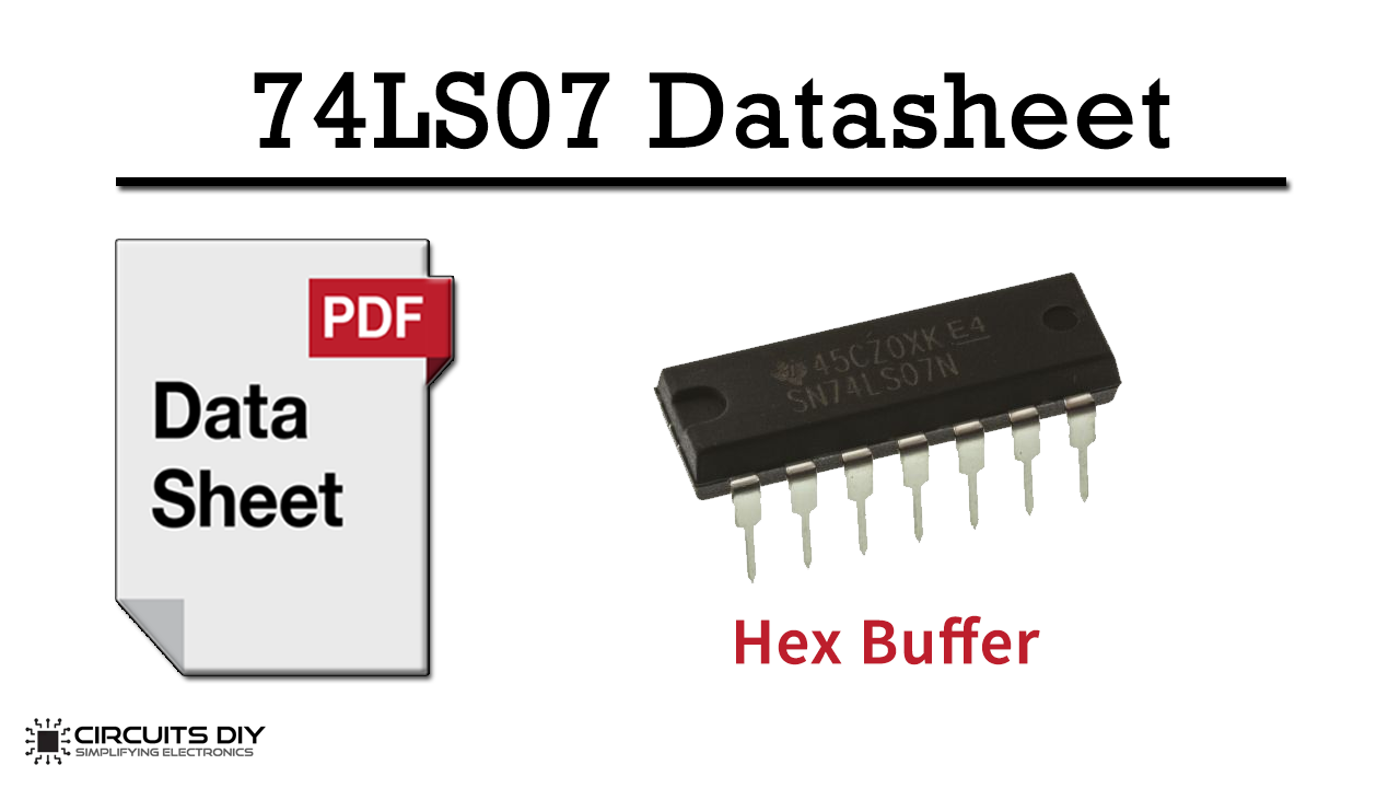 74LS07 Hex Buffer with High Voltage Open-Collector Outputs – Datasheet