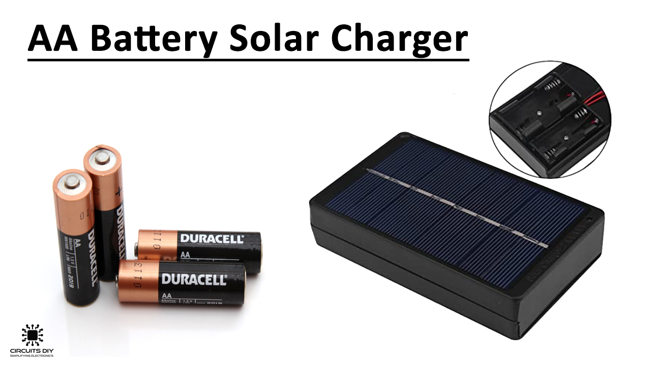 AA Battery Solar Charger
