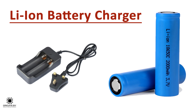 Lithium ion battery charger circuit