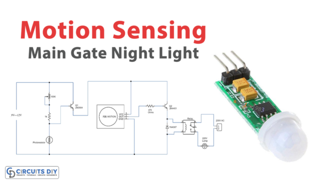 Motion Sensing Main Gate Night Light