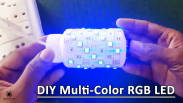 How To Make Multi-Color RGB LED Light At Home - DIY