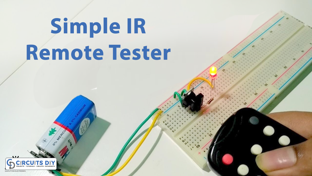 Simple remote control best sale circuit