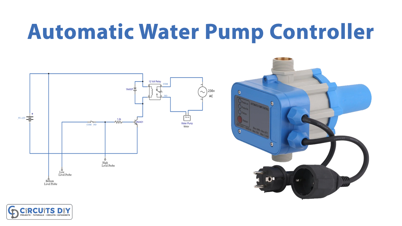 Simplest Automatic Water Pump Controller