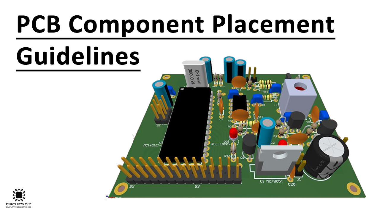 give a presentation on general guidelines for designing the pcb