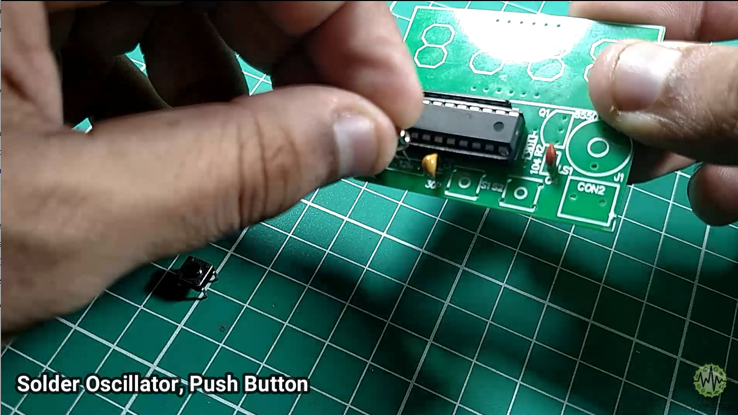 How to make Electronic Digital Clock using AT89C2051 DIY Project